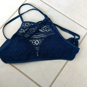 One of a kind bikini top from Macy's.